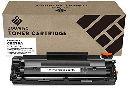 ZOOMTEC CE278A 78A Tonerkartusche für HP Laserjet M1500 M1536DNF M1537DNF M1538DNF M1539DNF P1566 P1600 P1606DN P1607DN P1608DN P1608DN Schwarz