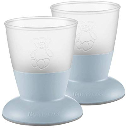 BabyBjörn Kinderbecher, 2er-pack, Blassblau