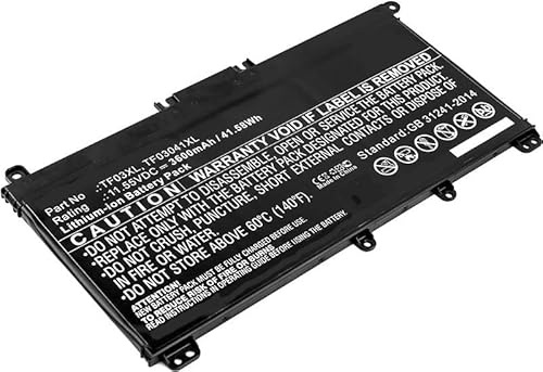 CoreParts Laptop Battery for HP 39.27Wh 11.55V 3400mAh 39Wh Li-ion, MBXHP-BA0089