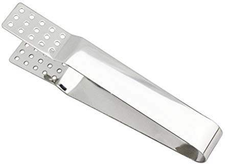 BESTonZON Edelstahl Teezange Teebeutelzange Toastzange Teebeutel Squeezer Sieb Hitzebeständige Zange für Bar Haus