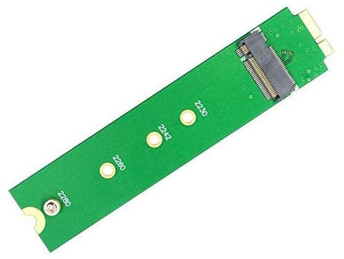 GODSHARK M.2 NGFF SSD to A1369 A1370 Adapter for 2010 2011 MacBook Air HDD Replacement, Converter Card Support 2230 2242 2260 2280 Solid State Drive