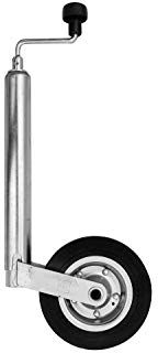 RUOTA RUOTINO DI APPOGGIO RUOTINO DI SOLLEVAMENTO CARRELLO RIMORCHIO WINTERHOFF 150 KG 200X50 MM FI 48