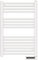 MYLEK Towel Rail Bathroom Heater 500W Vertical Fluid Radiator White Electric - 24/7 Timer - Upright - Eco Low Energy - for Bathrooms, Washrooms, Shower Rooms - Wall mountable (0.5 KW)