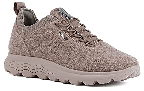 Geox D Spherica A, Sneakers Donna, Rosa Dk Rose, 39 EU