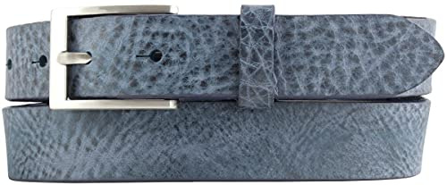 BELTINGER Herren-Gürtel aus weichem Vollrindleder Vintage-Look 3 cm | Leder-Gürtel für Herren 30mm | Schmaler Gürtel Used-Look