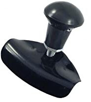 CC42252 Kugel am Lenkrad, einfach, schwarz