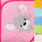 Morgenstern Kapuzenhandtuch Kinder Baby 100 x 100 cm Mädchen & Jungen 100% Baumwolle Frottee Oeko-TEX® Zertifiziert Handtuch Badetuch Badehandtuch Maus