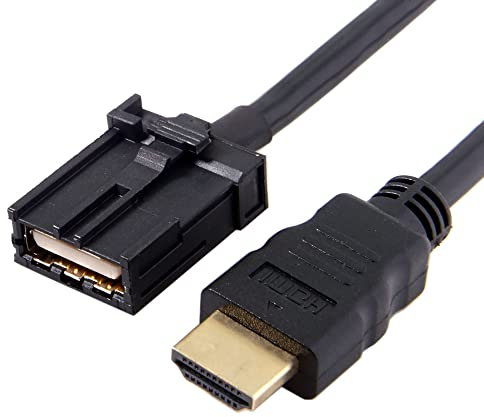 CY HDMI 1.4 tipo E maschio a tipo A maschio video audio cavo 1,5 m 4 K 60 Hz High Speed Automotive Grade per auto HDTV H1 Auto