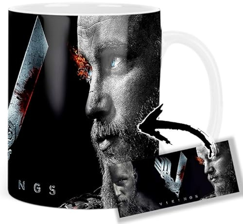 Vikings Ragnar Lodbrok Travis Fimmel Tasse Ceramique Mug