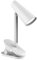 wonderlamp - Flexo con pinza LED 3W Rinos CCT Dim, Batería recargable e Interruptor táctil, Blanco