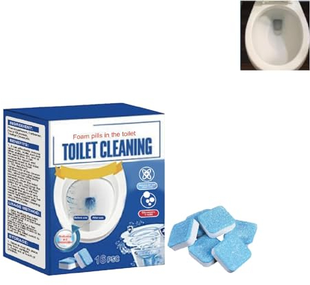 Pastillas para Limpiar Baños,Limpiador de Inodoro Tabletas,Tabletas de Limpieza de Inodoro,Pastillas para Inodoro,Pastillas limpiadoras de Espuma para Inodoro,Tabletas de Limpieza de WC