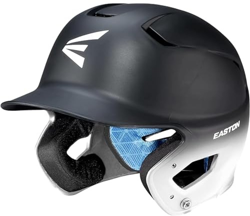 Easton | Z5 2.0 Batting Helmet | Baseball | Matte | Senior | Fade Black/White
