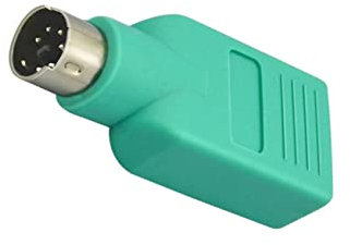 Usb Female to /2 Male Adapter for Desktop Pc, Mouse Converter, Plug and Play, Compatible with Wired and Wireless /2 Mice, Ideal for Replacing Lost or Damaged Adapters