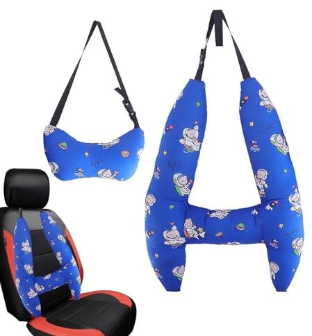 Reisekissen Kinder Auto, Kinder Auto Schlafkissen H Förmige, Schlafkissen Für Auto Kindersitz, Auto Kopfstütze Kissen Für Kinder, Auto Kindersitz Schlafkissen Für Kinder, Kissen Lange Reisen Kinder