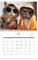 Lustiger Katzenkalender, Tierkalender für die Wand,2025 Tier-Monatskalender für die Wand - Lustiger bunter Wandkalender, Hängekalender für To-Do-Liste, Notizen, Heimdekoration