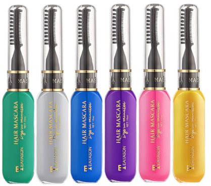 Blue Hair Spray Colour for Kids,Temporary Hair Chalk Comb Washable Hair Dye, Instant Hair Dye for Christmas, Halloween, Birthdays, Parties(Blue) (Purple,Pink,Green,Blue,Gold,Gray)