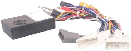 ZVPQU Cavo di cablaggio stereo for autoradio Android 16 pin, for Nissan, for Qashqai j11 X-trail Tiida 2014 2015 2016 cavo adattatore radio