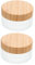 FOMIYES 2Pcs Small Glass Jars with Lid for Face Cream Body Butter and Durable Leak Cosmetic Containers for Travel and Daily Use Each