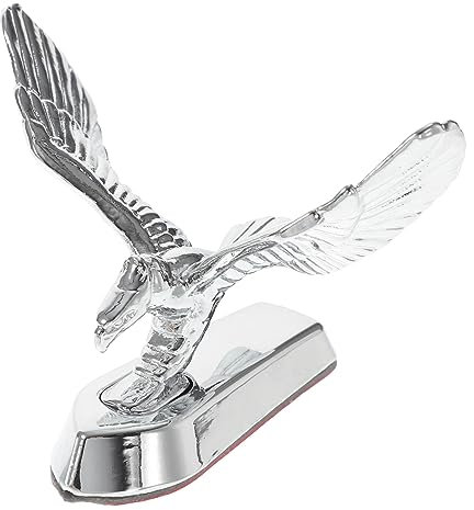 Alipis 1Pezzi Emblema Decorativo per Design Aquila Badge Statua per Decorazione Motociclette Facile Installazione e Unico