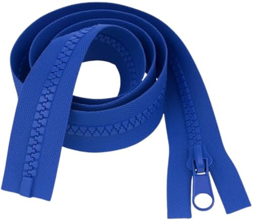 Königsblau, 30 cm, robuster Reißverschluss – Trenn-Stil, starke #5 Zähne, perfekt für handgefertigte Taschen und Accessoires von Giddy Square