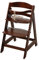 roba Treppenhochstuhl Sit Up III - Mitwachsender Baby Hochstuhl - ab 6 Monaten - Kinderhochstuhl aus Holz braun - Stuhl bis 50 kg belastbar, 1 Stück (1er Pack)