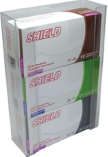 Shield Triple Box Glove Holder Dispenser - pack of 2