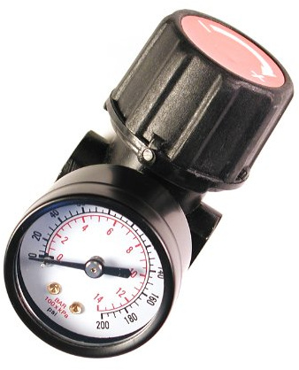 Primefit CR1401G Replacement Air Regulator with steel-Protected Gauge, 1/4 Npt