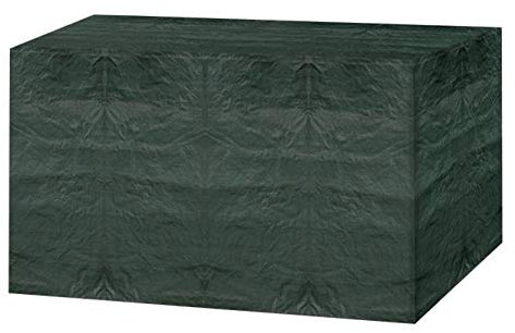 Online Garden Centre Garland W1180 Polyethylene Weather Proof 8 Seater Rectangular Table Cover Green