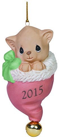 Precious Moments Pur-Fect Love 2015 Cat Ornament