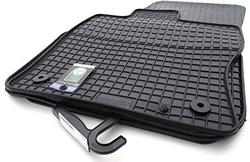 Gummimatten Set passend für A3 S3 RS3 8V Sportback Limousine - Premium Qualität Gummifußmatten, schwarz, 4- teilig