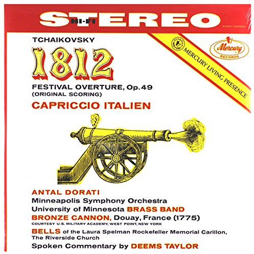 Tchaikovsky: 1812 Overture; Capriccio Italien [2 LP]