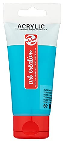 PEINTURE 75ML VERT TURQUOISE - GOUACHE