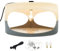 ASPECTEK Trapest Sticky Dome Flea Bed Bug Trap with 2 Glue Discs. Odorless Non-Poisonous and Natural Flea Killer Trap Pad, Pets, Children and Family Friendly, 220V Light