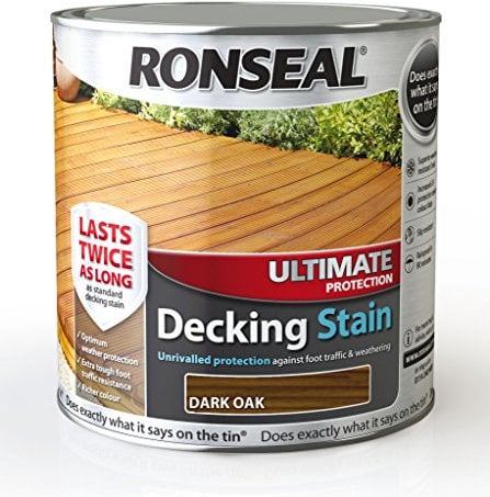 Ronseal Ultimate Protection Decking Stain 2.5L Dark Oak
