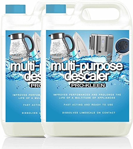 Super Quick Descaler 2 x 5 litres Multi-Purpose Descaler (Dissolves Limescale On Contact)