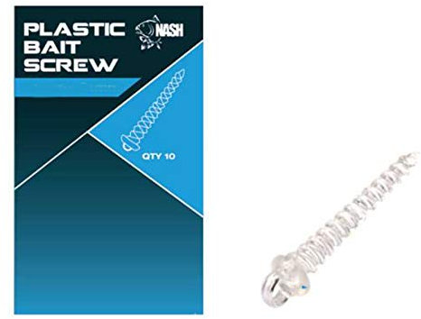 Nash Plastic Bait Screws T8049 Baitscrew Bait Screw Angelzubehör