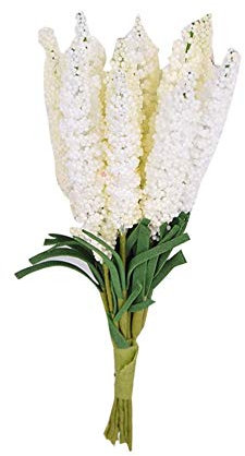 Sytaun 10 Stück/Strauß Künstliche Hyazinthe Blume DIY Handwerk Hochzeit Home Blumendekor Frische Und Einfache Dekoration Milchweiß