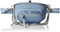 Steve Madden Damen Belt Bag Maxima Covertible Gürteltasche Crossbody, Hell, blau