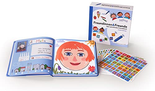 Anybook Reader Set Mein sprechendes Freundinnen- und Freundebuch Aufbewahrungsbox ohne Stift