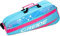 Sport Tent- Tennistasche Schlägertasche Badmintontasche Sporttasche Tragbare Badmintonschlägertasche Tennisschlägertasche für 3 Schläger für Damen und Herren Blau