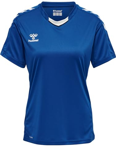 hummel hmlCORE XK Poly Trikot Damen F9368 blau, L Damen