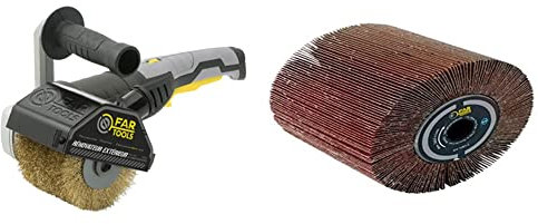 Fartools REX 120 C - Levigatrice, ideale per il restauro di prodotti da esterno, 1300 W, Velocità di rotazione 900-3200TR/MIN, colore nero & CEPILLO MULTIHOJA