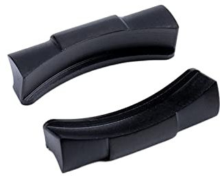 NEYENS 2 stücke 20mm Gebogene Ende Link Endlink Nur Für Rolex Armband Für Submariner Uhrenarmband Gummi Leder Band Nahtlose Verbindung, 20 mm, Achat