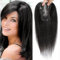 GULALUUK Hair Toppers for Thinning Hair Women Real Hair Hair Topper Real Human Hair Toppers UK Hair Pieces for Women 120 Density Swiss Lace Bace (10inch, Natural Black）