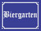 flaggenmeer® Flagge Biergarten 80 g/m² ca. 90 x 150 cm