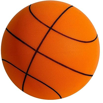 Eastuy Lautloser Basketball, Silent Basketball, Leises Basketball, Unbeschichteter Trainingsschaumball Mit Hoher Dichte, Trainings Basketball for Various Indoor Activities, Size 3/5/7 Basketball