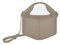 Moderne Lederhandtasche Vintage Hobo Bag Chic Dumpling Cloud Pouch Bag Crossbody-Tasche klein Schultertasche Geldbörse(Elephant Gray)