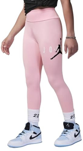 Nike Jordan Leggings da Ragazza Jumpman Sustainable Rosa Taglia L (147-158 CM) Codice 45B913-R3T