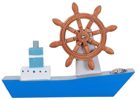 ELAYARD Tischdekoration Tischdeko Kleines Segelboot Segelboot Deko Fischerboot Modell Schiffe Modellschiff Modellboot