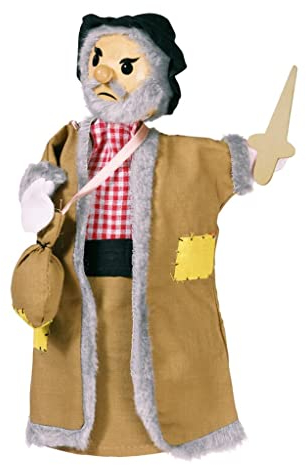 Goki 51995 - Handpuppe Räuber
